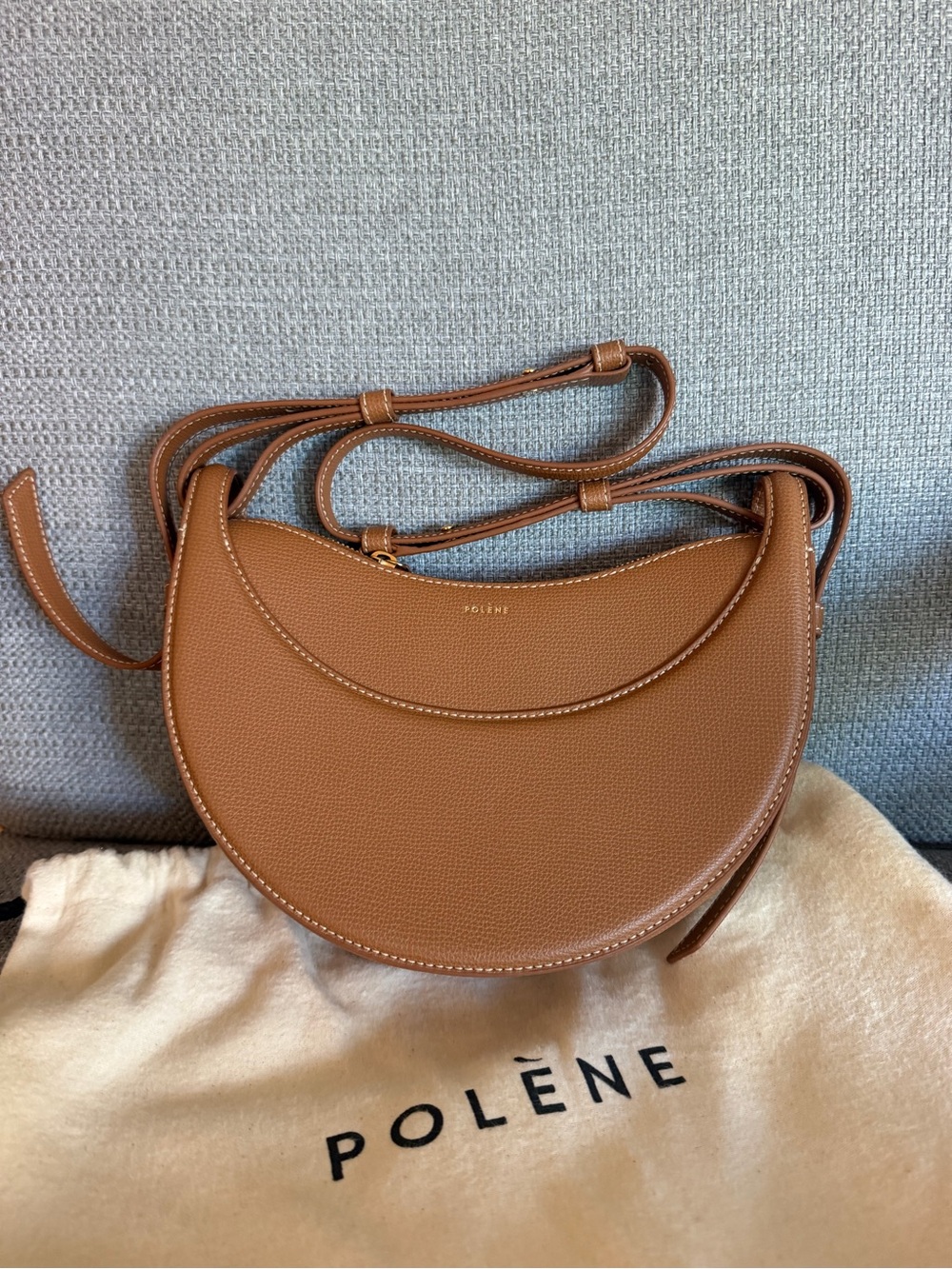 Polene Numero Dix Textured Camel